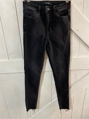 Joe's Jeans Black Skinny High-Rise Stretch Jeans